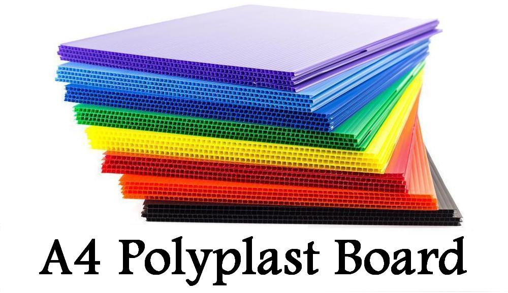 A4 POLYPLAST CORRUGATED PP BOARD 3MM